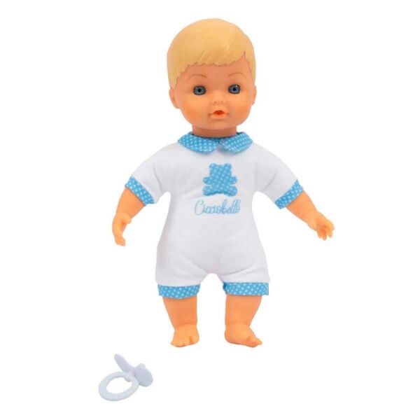 Cicciobello Yumuş Bebek 24 cm CCBA6000 Mavi Tulum