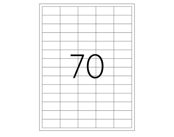 Tanex TW-2270 40x20 mm Laser Etiket