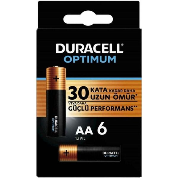 Duracell Pil Optımum 6 Lı Aa Kalem