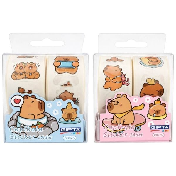 Capibala Smile K8975 2'li Sticker