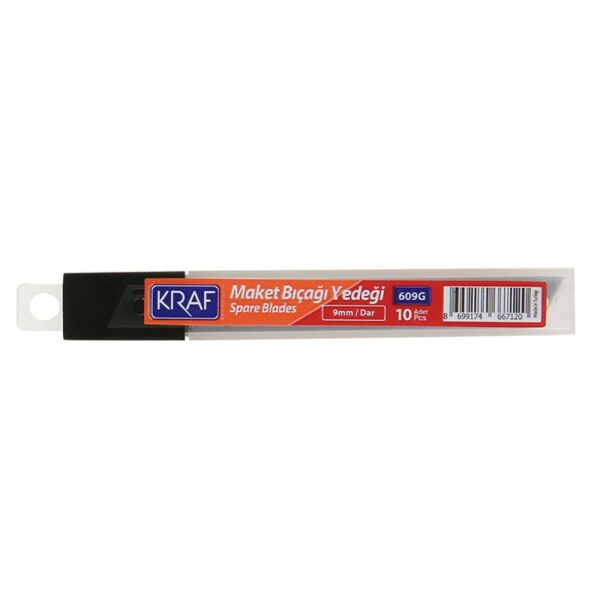 Kraf Maket Bıçağı Yedeği Dar 100 Lü 609G