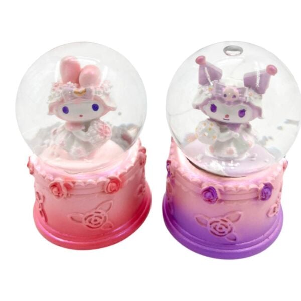 Sulu Kar Küresi Mini Boy Işıklı C-204