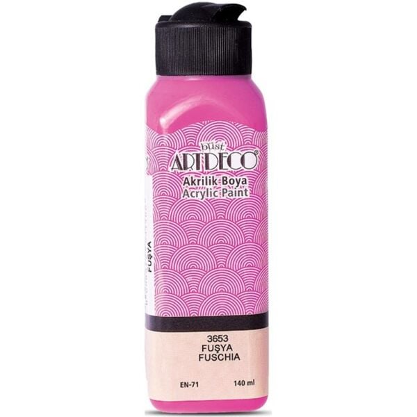 Artdeco Akrilik Boya 140 Ml Fuşya Y-070R-3653