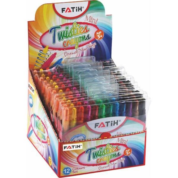 Fatih Crayon Boya 12 Renk Kısa 50110