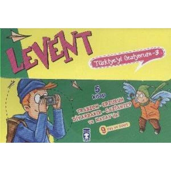 Levent Türkiyeyi Geziyorum Kitap Seti 3 5 Kitap