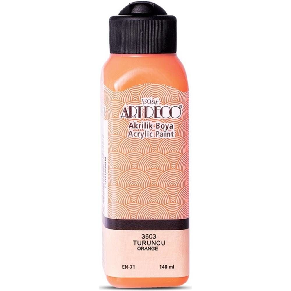 Artdeco Akrilik Boya 140 Ml Turuncu Y-070R-3603