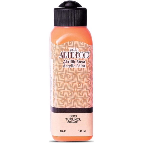 Artdeco Akrilik Boya 140 Ml Turuncu Y-070R-3603