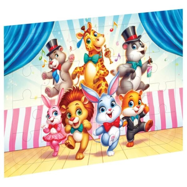 Karnaval 3502 24 Parça Ahşap Puzzle