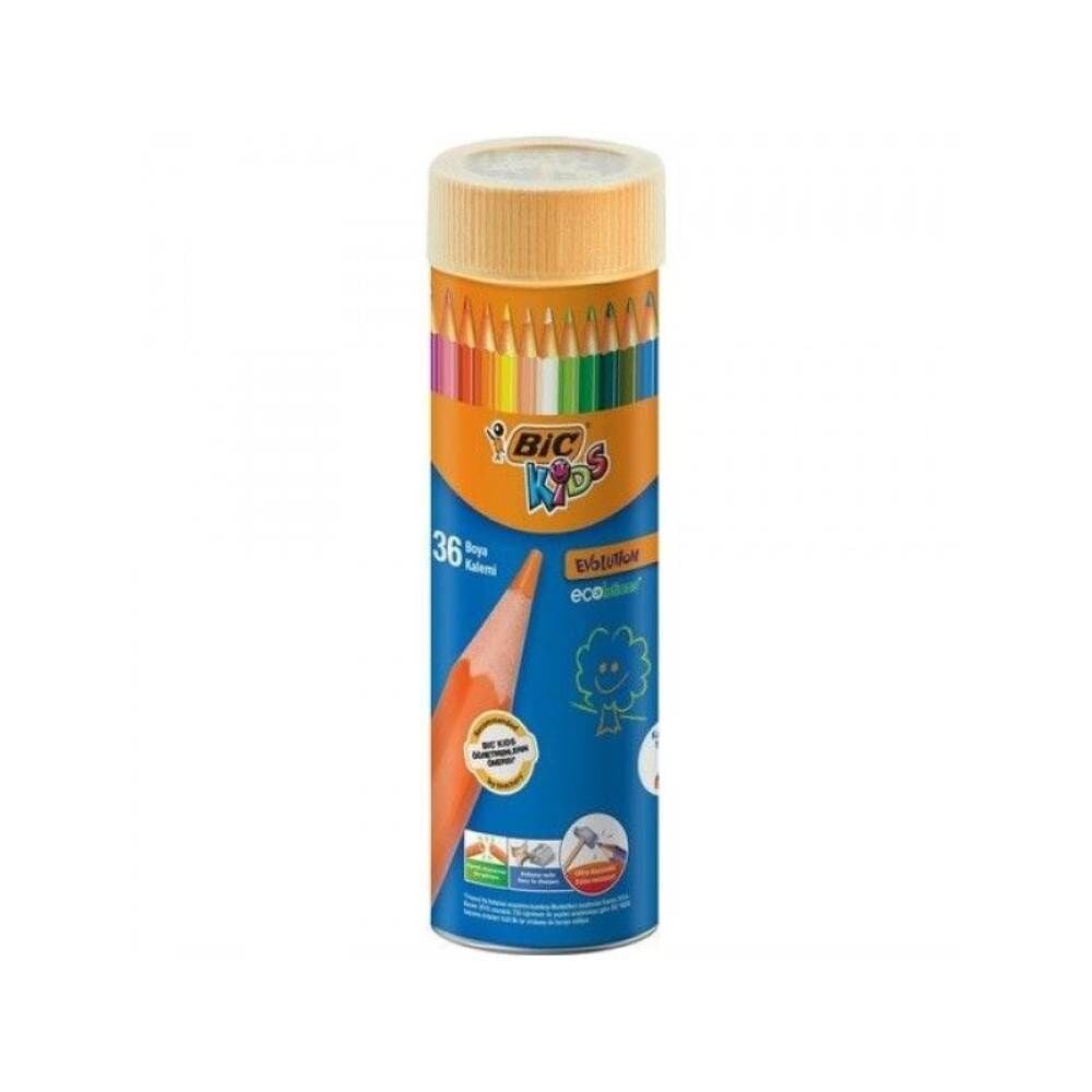 Bic Evolution Kuru Boya 36 Renk Tüp 968491