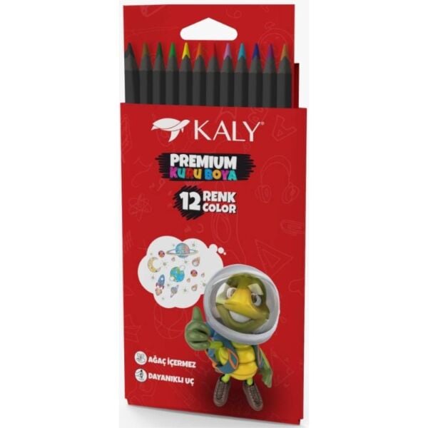 Silka Kaly Kuru Boya Hex 12 Renk Tam Boy Dark Kaplamalı Art.612