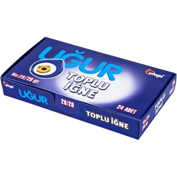 Uğur Toplu İğne No:28   20 Gr 28/20 Brnu1