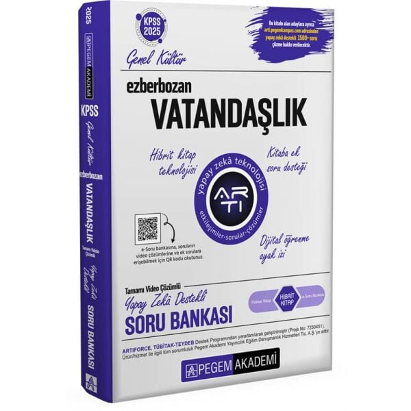 Pegem 2025 KPSS GK Vatandaşlık Ezberbozan Soru Bankası