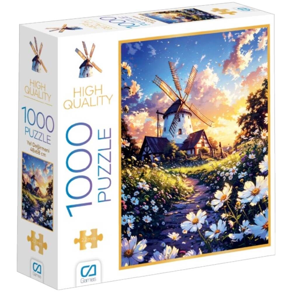 Yel Değirmeni 7045 1000 Parça Puzzle