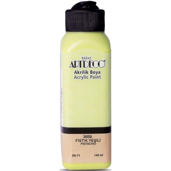 Artdeco Akrilik Boya 140 Ml Fıstık Yeşili Y-070R-3659
