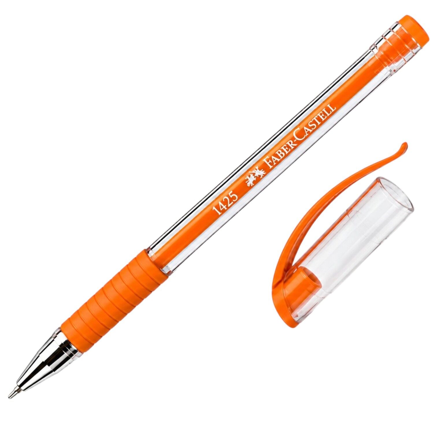 Faber Castell 1425 Renkli Tükenmez Kalem 07 mm Turuncu