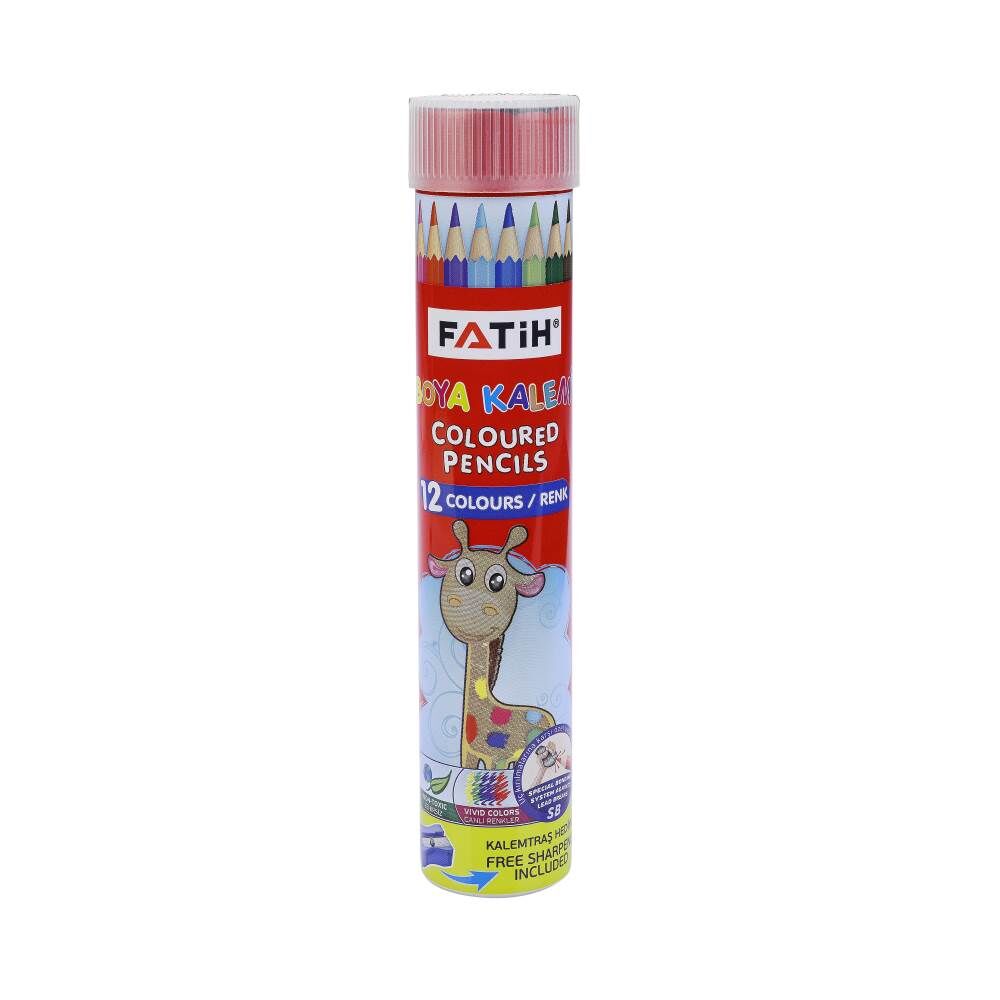 Fatih Kuruboya 12 Renk Tüp