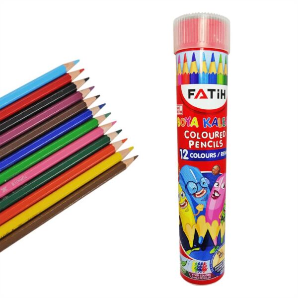 Fatih Kuruboya 12 Renk Tüp