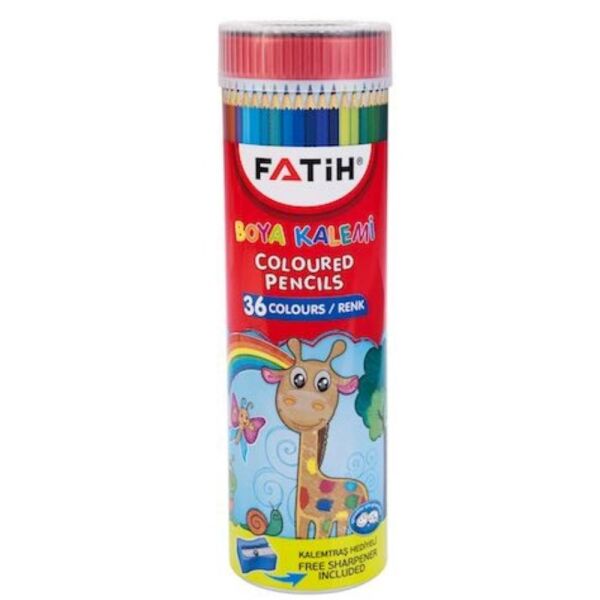 Fatih Kuru Boya 36 Renk Tüp Tam Boy 33190