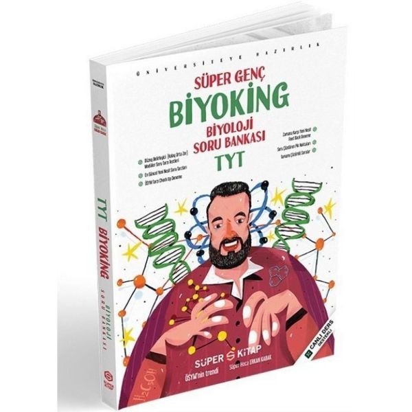 Süper Kitap Tyt Biyoloji Soru Bankası Biyoking