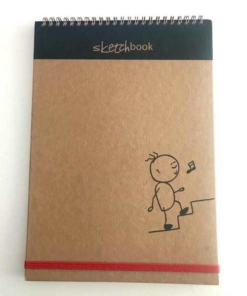 Sketchbook Spiralli Bloknot A5 40 Yaprak Çizgisiz Sert Kapak 140520