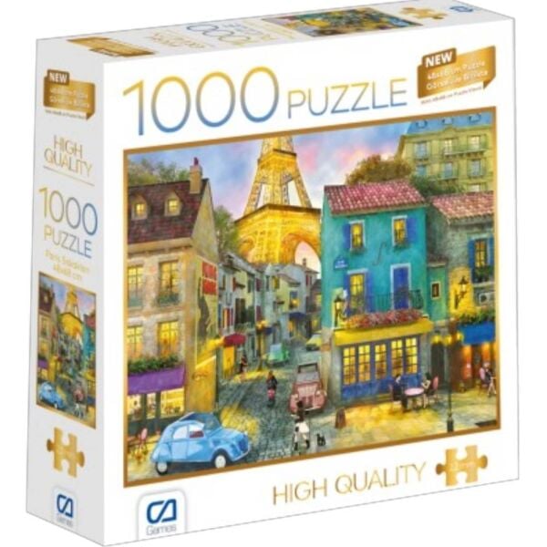 Paris Sokakları 7101 1000 Parça Puzzle