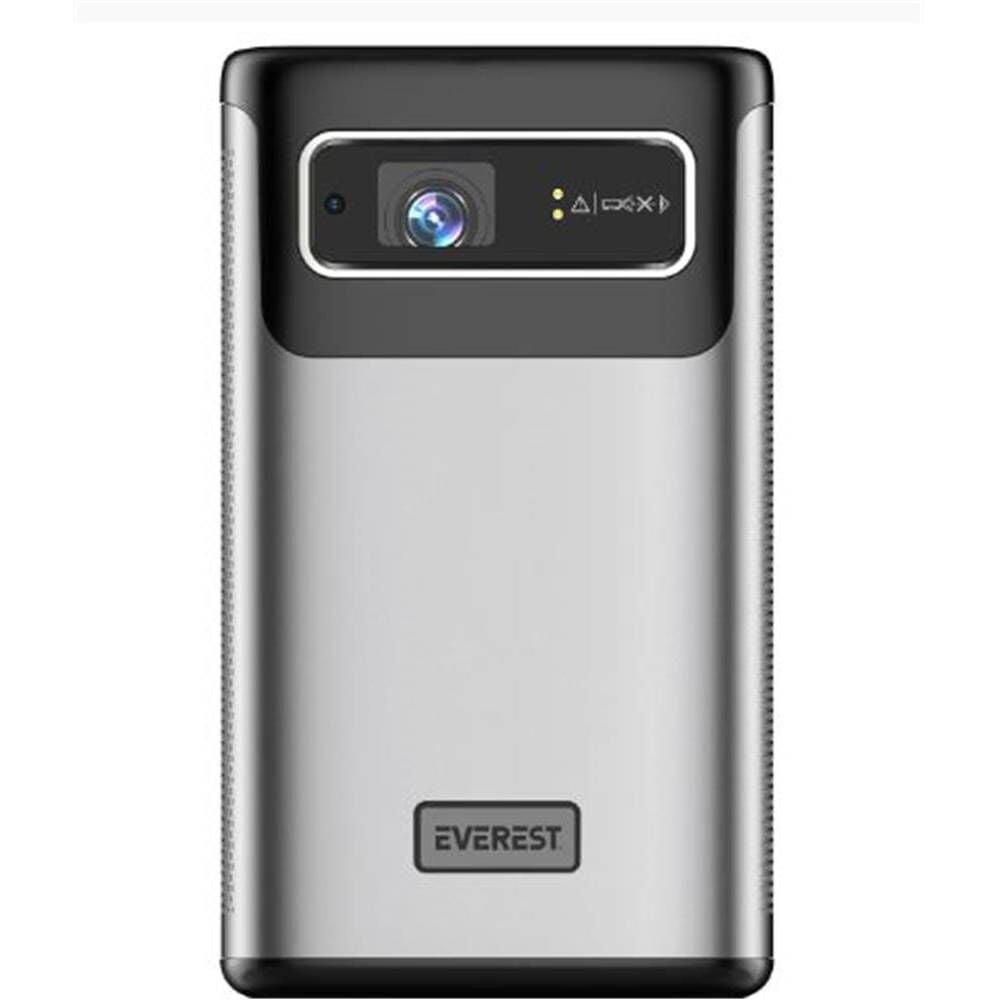 Everest PJ-DLP21 Gri 8000mAh Odaklamalı 960-540 4K 5400 Lümen Android 9.0 Dokunmatik DLP Projeksiyon