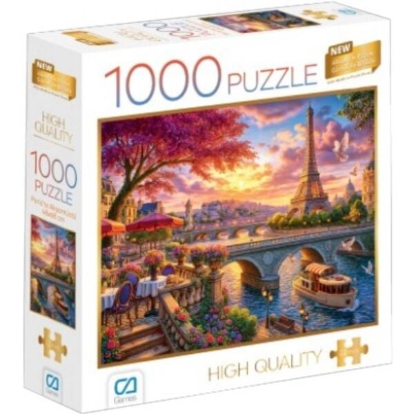 Pariste Akşam Üstü 7099 1000 Parça Puzzle