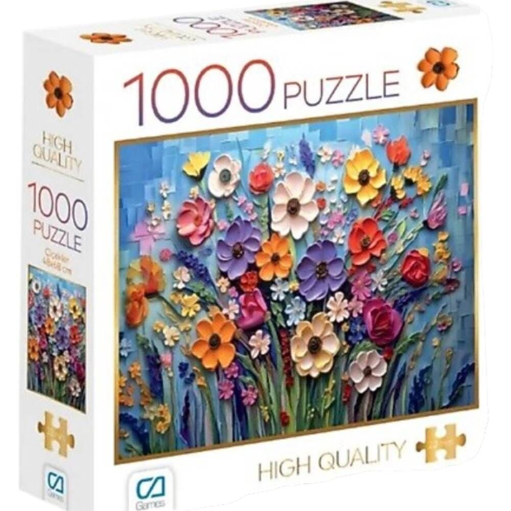 Çiçekler 7086 1000 Parça Puzzle