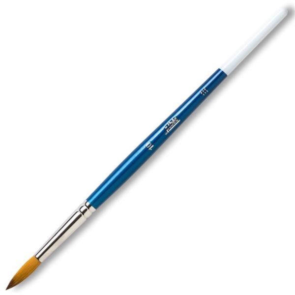 Pebeo Golden Sentetik Suluboya Fırçası Mavi Saplı 111/10