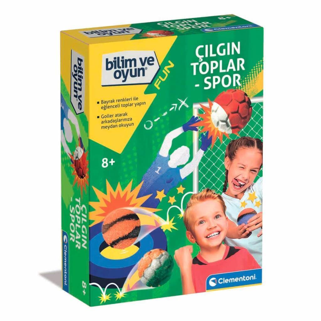 Clementoni Bilim ve Oyun Çılgın Toplar 64323