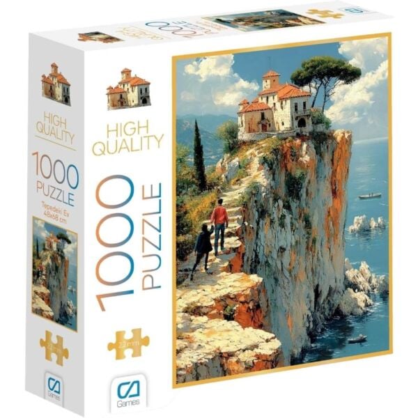 Tepedeki Ev 7069 1000 Parça Puzzle