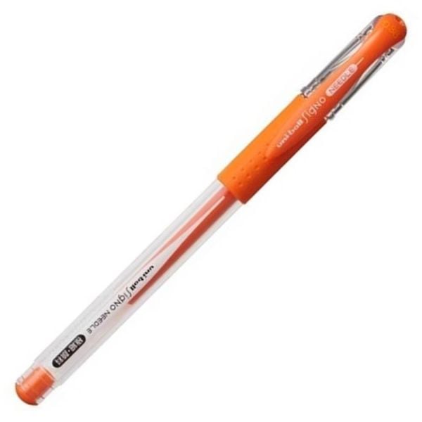Uniball Signo Nedle UM-151ND 0.38 mm İğne Uçlu Turuncu Jel Kalem Kalem