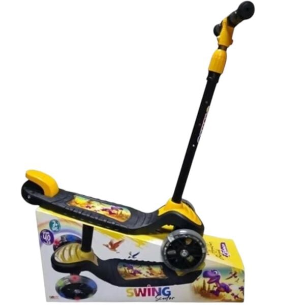 Swing Sarı Işıklı Scooter