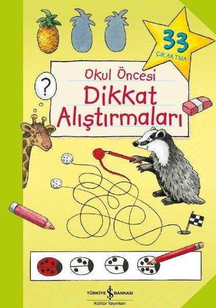 Okul Öncesi Dikkat Alıştırmaları 33 Çıkartma