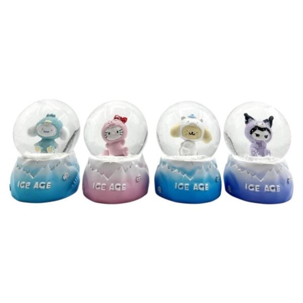 Sulu Kar Küresi Küçük Boy Işıklı C-195