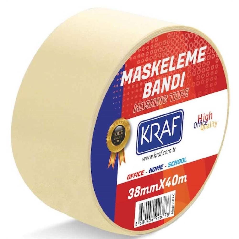 Kraf Maskeleme Bandı 38Mm X 40M 4038G