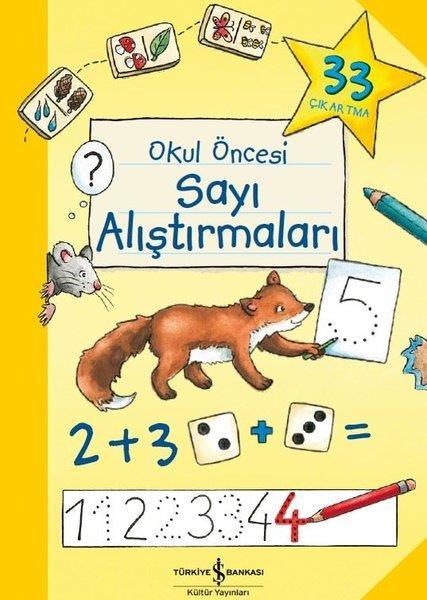 Okul Öncesi Sayma Alıştırmaları 33 Çıkartma