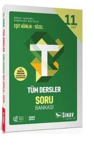 Sınav 11.Sınıf Tüm Dersler Soru Bankası Eşit Ağırlık Sözel