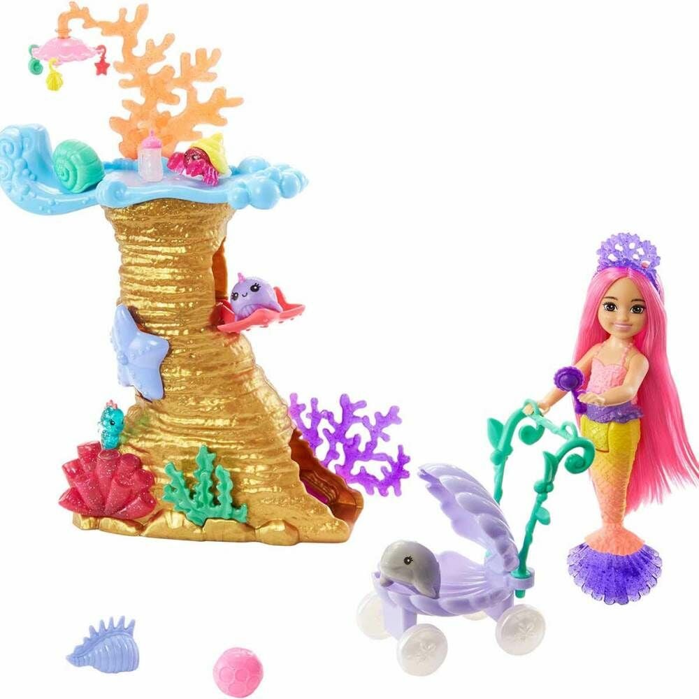 Barbie Deniz Hayvanları Oyun Seti HHG58