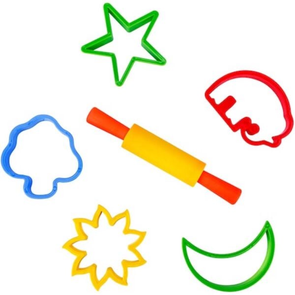 Brons Oyun Hamuru Kalıbı Büyük Şekiller Seti BR-474