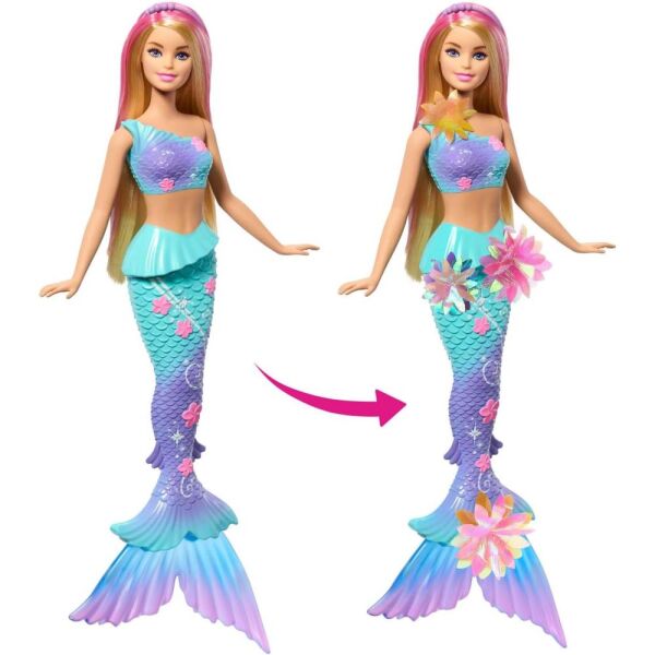 Barbie Büyülü Çiçekler Deniz Kızı Bebeği JDM72