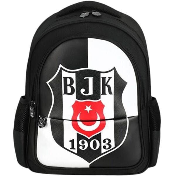 Beşiktaş 1903 Logo Desen Suni Deri Ana Okulu Çantası 25361
