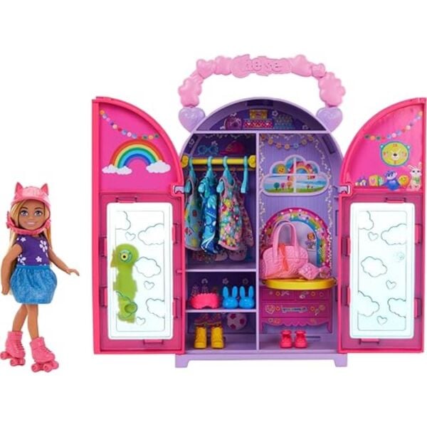 Barbie Chelsea'nın Gardrobu Oyun Seti HXN03
