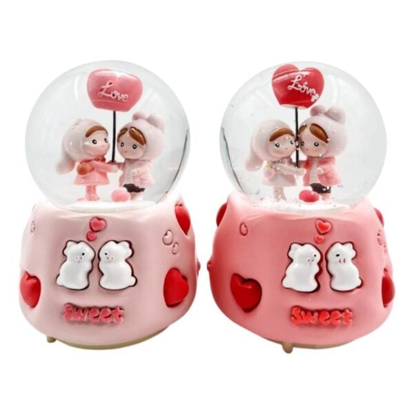 Sulu Kar Küresi Orta Boy Pilli C-178