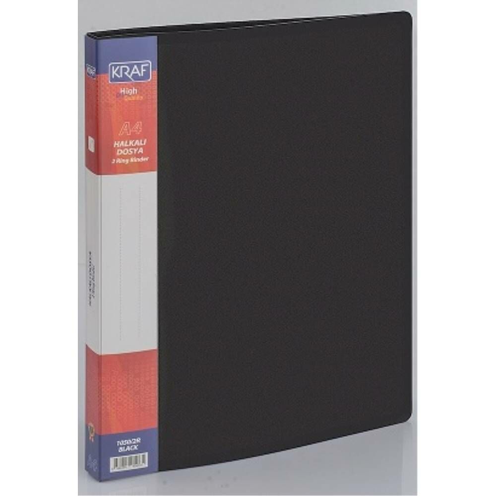Kraf Halkalı Dosya 2 Halka 1050/2R Siyah