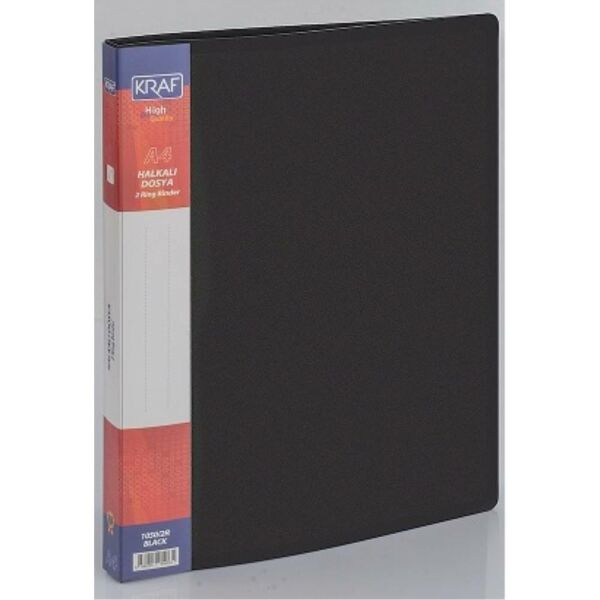 Kraf Halkalı Dosya 2 Halka 1050/2R Siyah