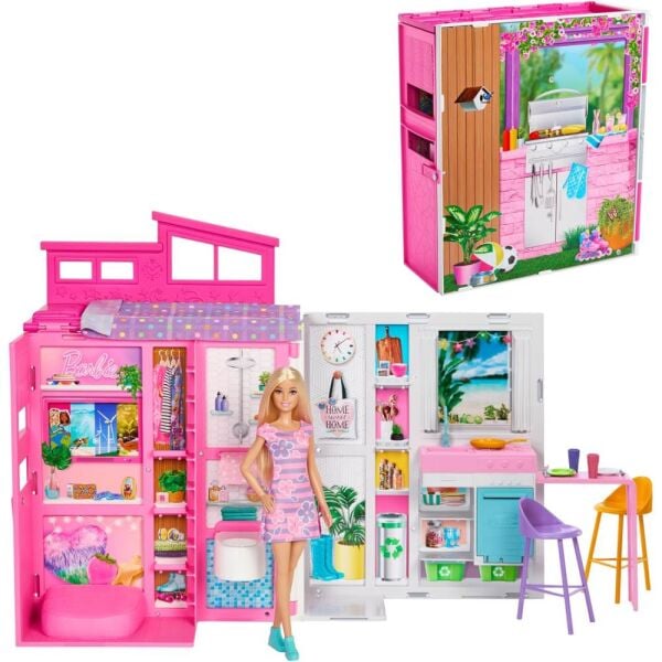 Barbie Yeni Portatif Evi HRJ77