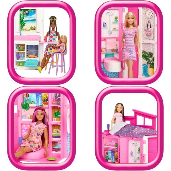 Barbie Yeni Portatif Evi HRJ77