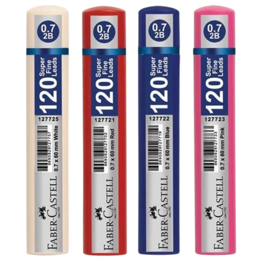 Faber Castell Grip Min 07 mm 2B 60 mm 120 li 1277