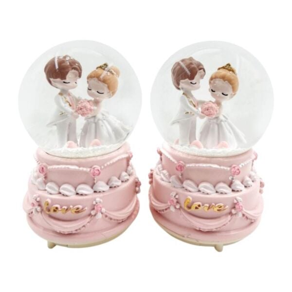 Sulu Kar Küresi Orta Boy Pilli C-179